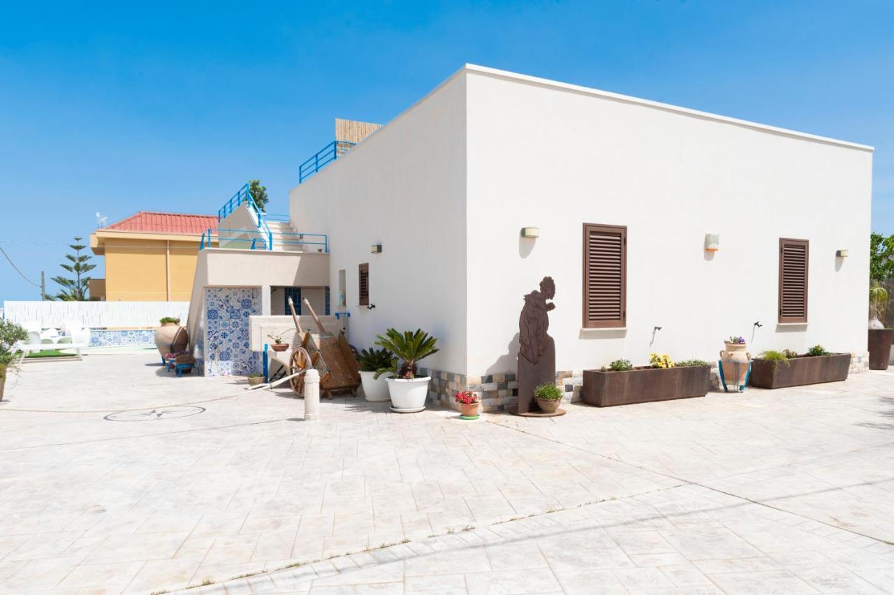 Villa Con Piscina Alcamo Marina Eksteriør billede