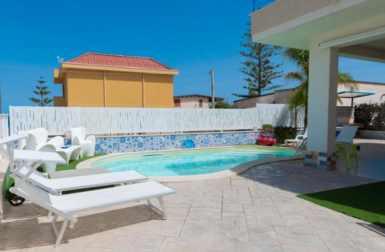 Villa Con Piscina Alcamo Marina Eksteriør billede