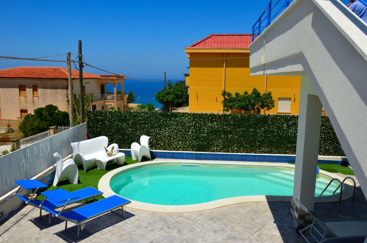 Villa Con Piscina Alcamo Marina Eksteriør billede